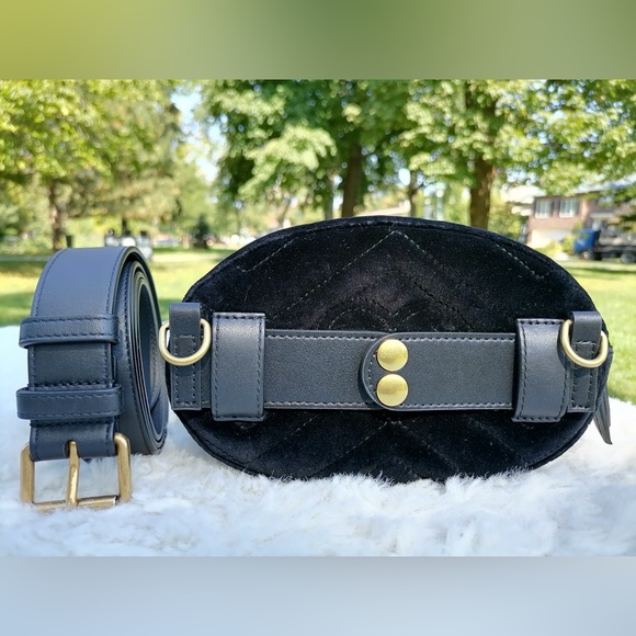 Authentic Gucci Marmont GG belt bag - Picture 3 of 6